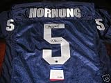Signed Paul Hornung Uniform - Notre Dame heisman Psa dna - Autographed College Jerseys