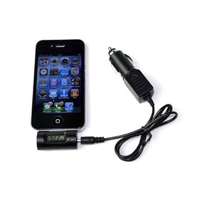 Battery--World Wireless FM Radio Transmitter For MP3 IPod + Car Charger
