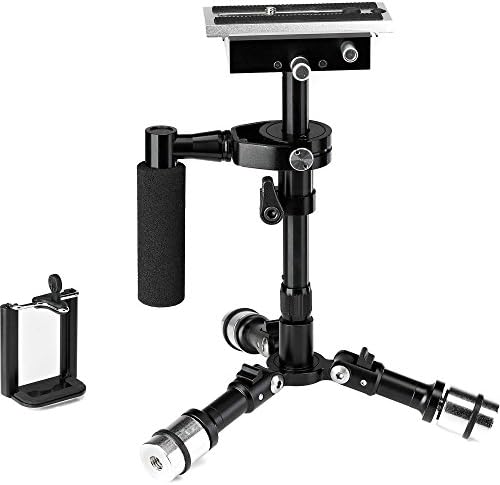 Acebil Eagle Mini Handheld Stabilizer for Digital Camera and Smartphone, 1.8 lbs Capacity , 12.8" Max Length