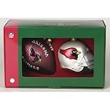 Arizona Cardinals Double Ornament Set