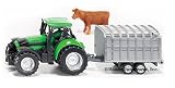 Tractor with Stock Trailer