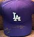 Paul Lo Duca & Jeff Shaw autographed Los Angeles Dodgers cap