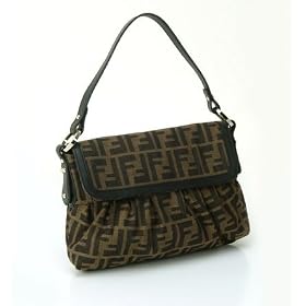Fendi Chef Bag 8Br353 - Zucca Brown