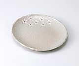 白押花トレー（M）　5個組 【和皿 美濃焼】