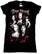 TRUE BLOOD T-SHIRTS - CAST GROUP SHOT - TRUE BLOOD SHIRTS - OFFICIAL CAST T-SHIRT FOR GIRLS - BILL - SOOKIE - SAM - JUNIORS TEE