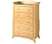 Baby : Stork Craft Aspen Five Drawer Chest In Natural