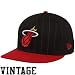 New Era Miami Heat Black-Red 9FIFTY Pinstripe Snapback Adjustable Hat