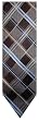 Men's Michael Kors Necktie Neck Tie Brown, Blue and Silver