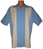 Mens Retro Bowling Shirt, BIG & TALL sizes: Medium, L, XL, 2XL, 3XL