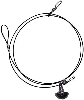 Texas Decoy Rig Ready Made Kit - 12 Pack with Mushroom Sinker (72 Inches, 6 oz)