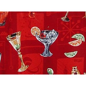 Buy Capri Pants - Cocktails Anyone Ladies Hawaiian Aloha Cropped Pants by MauiShirts