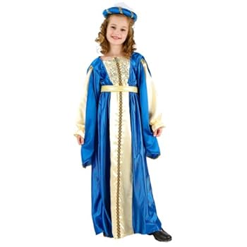 Costume Chateau Princesse 7 à 9 ans - Déguisement Fille Princesse