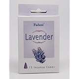 Lavender - 15 Cones of Tulasi Incense
