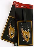 Anaheim Mighty Ducks Two Pack Soft Laser Bag Tag