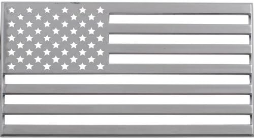 Oneself 3D American Flag USA Chrome Emblem - US Patriotic Decal Sticker + Mounts Interior and Exterior for Bike (Bicycle) Car, Truck, Trunk, Fender + Rear Side Peel and Stick + Rust and Tarnish Proof Durability + Oneself (TM) Lifetime Warranty + Sealed in Oneself Approved Packaging Only) "ATTENTION: These premium bullet badges have a universal fit to ensure a perfect fit to any and all types of vehicles. Sealed Inside Oneself Authorized Packaging. America!!"