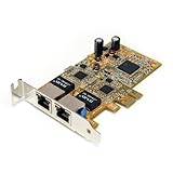 StarTech.com Low Profile Dual Port Gigabit Network Server Adapter NIC Card (ST1000SPEXD2)