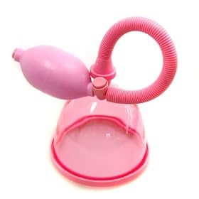 Pink Female Breast and Nipple Pump
