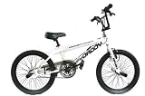 New Big Daddy White Freestyle Gyro BMX + Pegs