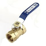 uxcell ボールバルブ　ボール弁　レバーハンドル　メス-メス　フルポート