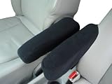 Center Armrest Pet Cover For All Automobiles - Black