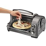 Hamilton Beach Easy Reach Toaster Oven, Metallic (31334)