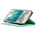Galaxy S4 Case,By Ailun(TM),Samsung Galaxy i9500 Wallet Case,Card Holder Case,Premium PU Leather,Flip Case Cover[Mint Green]