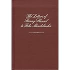 Buy Letters of Fanny Hensel to Felix Mendelssohn by Fanny Mendelssohn Hensel and Marcia J. Citron