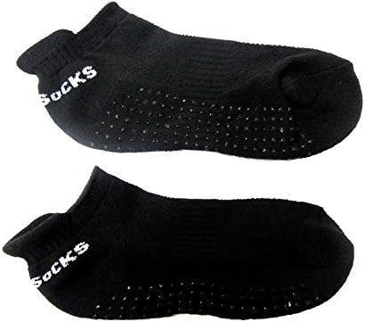 ANKLE YOGA Grip Socks with Rubber Dots- (KYOTO) Yoga, Pilates, Dance Socks 1 Size Adult Special Grip