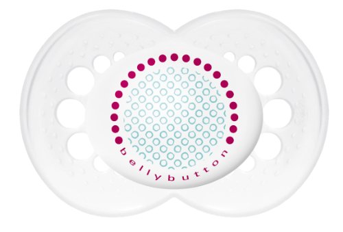 bellybutton by MAM 364211 - Original Silikon 6-16, Schnuller, pink/t&uuml;rkis Preisvergleich