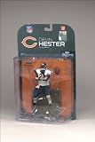 McFarlane Toys NFL Sports Picks Series 18 (2008 Wave 2) Action Figure Devin Hester (Chicago Bears) White Wrist Bands