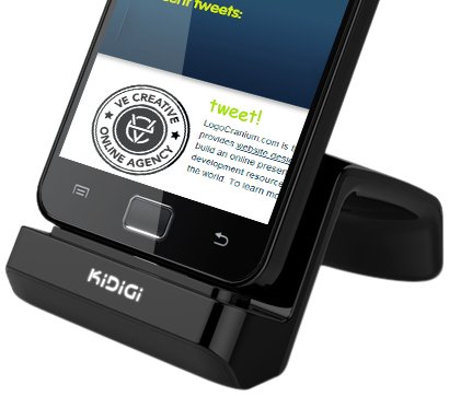 KiDiGi LC-VUB21 Station d'accueil pour Samsung Galaxy Grand Duos I9082 USB