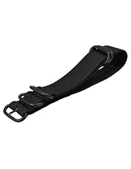 Premium 24mm 5-ring PVD Solid Black Urban Military Nylon Nato Watch Strap G-10 Fits All Watches!!!