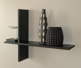 Modern Style Floating Shelf - Black