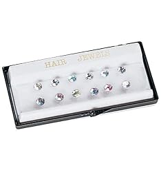Rhinestone Hair Jewels,RHJ,multi-colored,One-Size