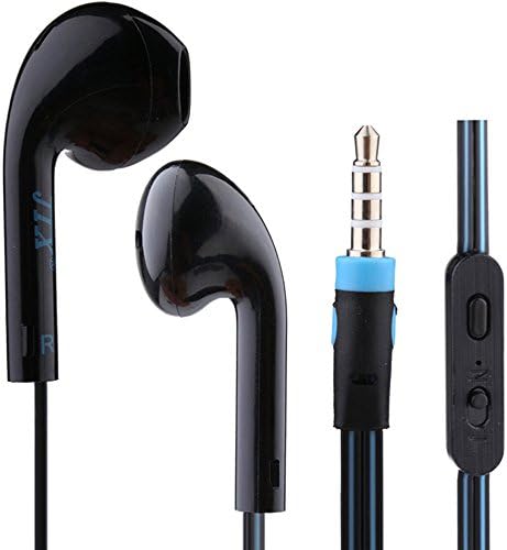 Earphones,Crazy Panda TM New Design Earphones Stereo Earbuds Headphone with Microphone Noise Isolating Earphones for iPhone LG Moto HTC Sumsang Smartphones - white