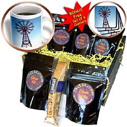 Coney Island - Coney Island Parachute Jump - Coffee Gift Baskets - Coffee Gift Basket by 3dRose LLC
