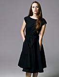 Fin Slouchy Dress with Stitches