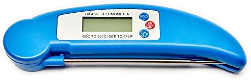 Best Meat Grill-thermometers Candy-thermometer Wireless with Instant-read LCD Display. Stainless Steel Probe Ressistance Great for Grills-and-smokers Cooking and Roasting, Best Kitchen Thermometer Also Great for Liquids. No Hassle Returns