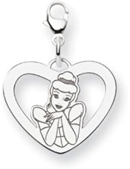 Disney Cinderella Heart Lobster Clasp Cha