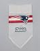 Officially Licensed By the NFL  New England Patriots Pet Bandana Large