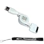 Apple iPad Retractable Sync & Charge USB Data Cable - White