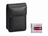 Sony ACC-CLFG Accessory Kit with NP-FG1 Type G Rechargeable Battery Pack and Genuine Leather Case