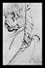 Adolf Friedrich Erdmann of Menzel (Study leaf, head of an old man in profile, and hand with an umbrella) Framed Art Poster Print - 11 X 17