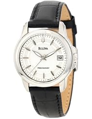 Bulova Womens 96M120 Precisionist Leather Strap Watch