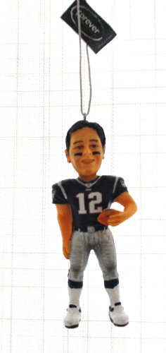 New England Patriots Tom Brady #12 NFL rare Limited Edition Hand painted XMAS Tree Ornament New England Patriots Tom Brady #12 NFL rare Limited Edition Hand painted XMAS Tree Ornament