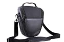 Easy Access Black Leather Camera Case for Canon EOS 450D 500D 1000D,50D 40D, Nikon D60,D70,D80,D90,P80,D5000,D3000,FUJI FinePix S2000HD S8100FD S1000FD S100FS,OLYMPUS E620 E500 E510 E520.Sony Alpha A200,A230,A300,A330,A350,A380.A500,A550,A700,A850,A900.