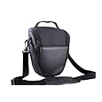 Easy Access Black PU Leather Camera Case for Canon EOS 1100D,1200D,100D 750D 760D 700D,650D ,70D 60D,50D,40D,7D,6D,5D,SX50, SX60 SX510 SX520 SX530, Nikon P520,P530,P600,D7100,D7000,D5300,D5200,D5500,D3100,D3200,D3300,D90,FUJI FinePix X-S1 S8650,S9800,HS50 HS30 SL1000,OLYMPUS E3,E5,Pentax K5,K50,K500,Panasonic FZ72 FZ62 FZ200 FZ1000, Sony H300 H400 HX300 HX400, Alpha A58,A65,A77,A99 DSLR
