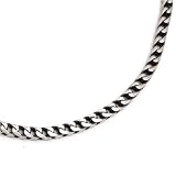 Gunmetal 20in Mens Necklace
