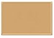 Board Dudes 24-Inch x 36-Inch Oak Finish Framed Cork Board (16263)