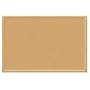 Board Dudes 24 in. x 36 in. Oak Style Frame Cork Board (16263UA-1)